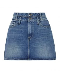 Frame Clothing Le Mini Skirt Double Waist Band 9 Frame Clothing Le Mini Skirt Double Waist Band