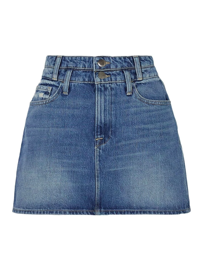 Frame Clothing Le Mini Skirt Double Waist Band 6 Frame Clothing Le Mini Skirt Double Waist Band