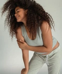 The Perfect White Tee Blondie Tank - Heather Grey