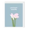Apartment 2 Cards Home & Gift Calla Lily Sympathy Card