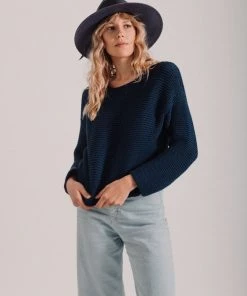 Sh*t That I Knit The Scotia Sweater - Navy Clothing 5 Sh*t That I Knit The Scotia Sweater - Navy Clothing