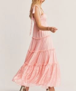 LoveShackFancy Burrows Maxi Dress