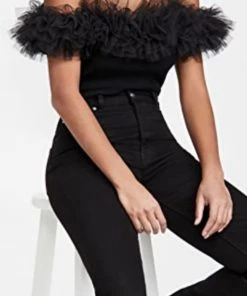 Autumn Cashmere Off The Shoulder Tulle Top Clothing 13 Autumn Cashmere Off The Shoulder Tulle Top Clothing