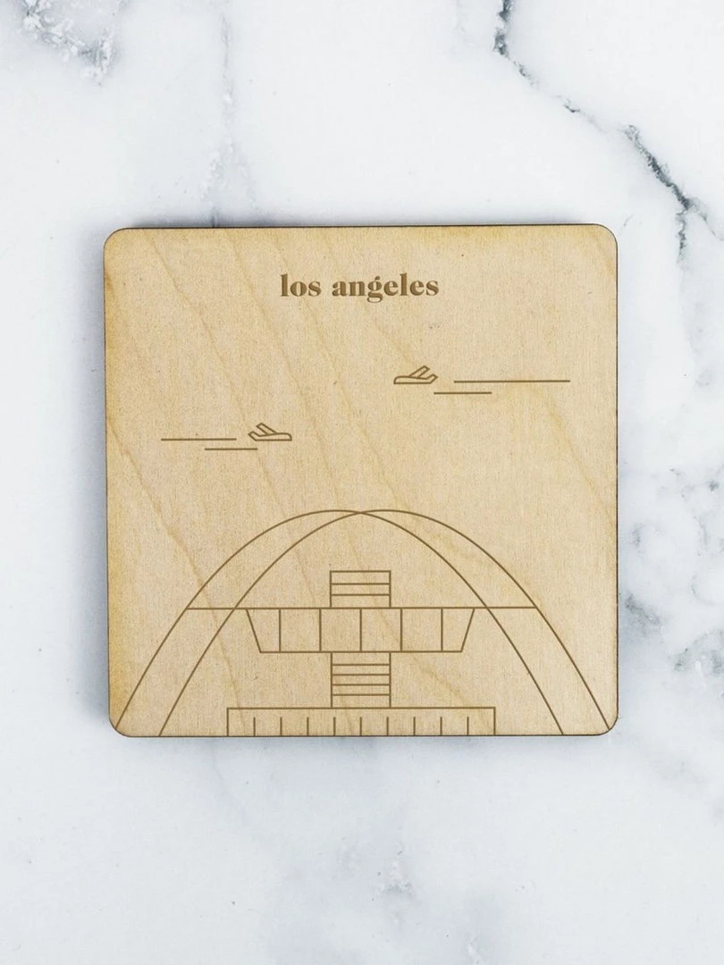 Neighborwoods Los Angeles, LAX International Airport, Theme Building Coaster 3 Neighborwoods Los Angeles, LAX International Airport, Theme Building Coaster