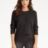525 America The Emma Crewneck - Black