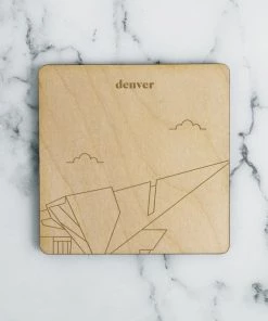Neighborwoods Denver Art Museum Coaster