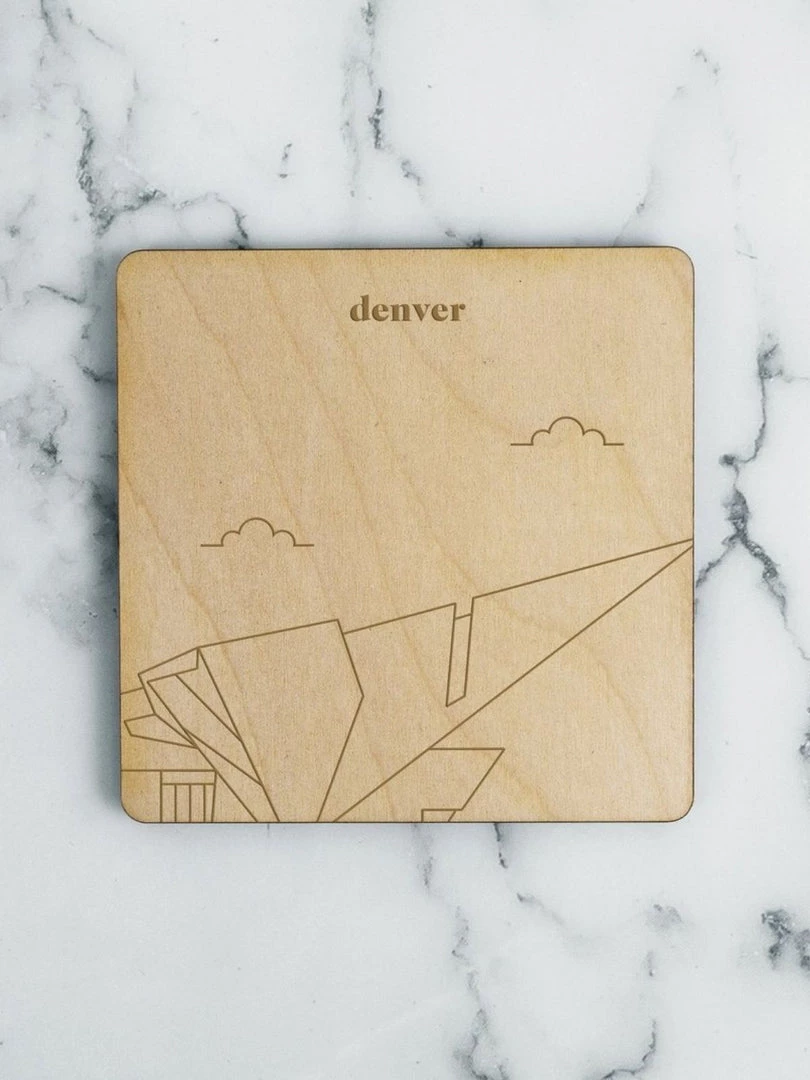 Neighborwoods Denver Art Museum Coaster 3 Neighborwoods Denver Art Museum Coaster
