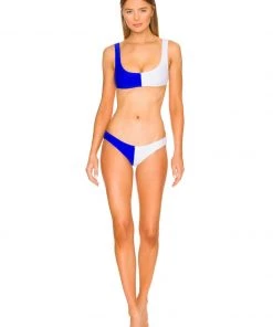 Solid & Striped The Elle Bikini Top - Colorblock