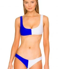 Solid & Striped The Elle Bikini Top - Colorblock