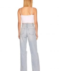 Susana Monaco String Crop Tank - Sugar 9 Susana Monaco String Crop Tank - Sugar