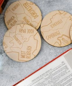 Neighborwoods Boston Coasters - Set Of 4