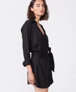 Monrow Linen Shirt Dress 10 Monrow Linen Shirt Dress