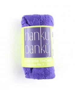 Hanky Panky Low Rise Thong - Wild Violet