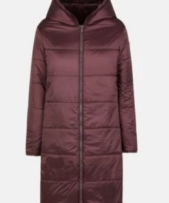 Save The Duck Violet Reversible Long Hooded Jacket