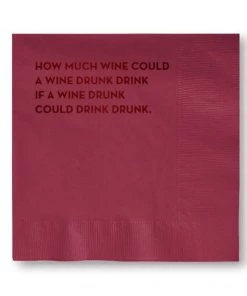 Sapling Press Home & Gift Wine Drunk Cocktail Napkins