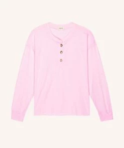 Donni Henley Long Sleeve - Peony Clothing