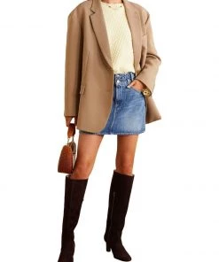 Frame Clothing Le Mini Skirt Double Waist Band