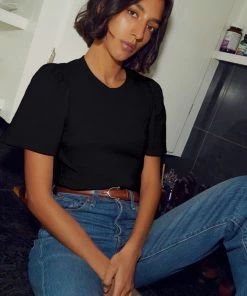 Nation LTD Savanna Top - Jet Black Clothing