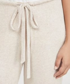 Eberjey Elon Cropped Pant - Oatmeal