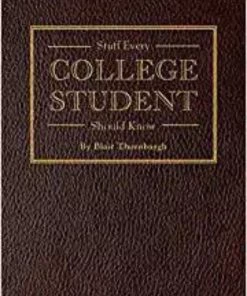 Penguin Random House Stuff Every College Student Should Know Book Home & Gift