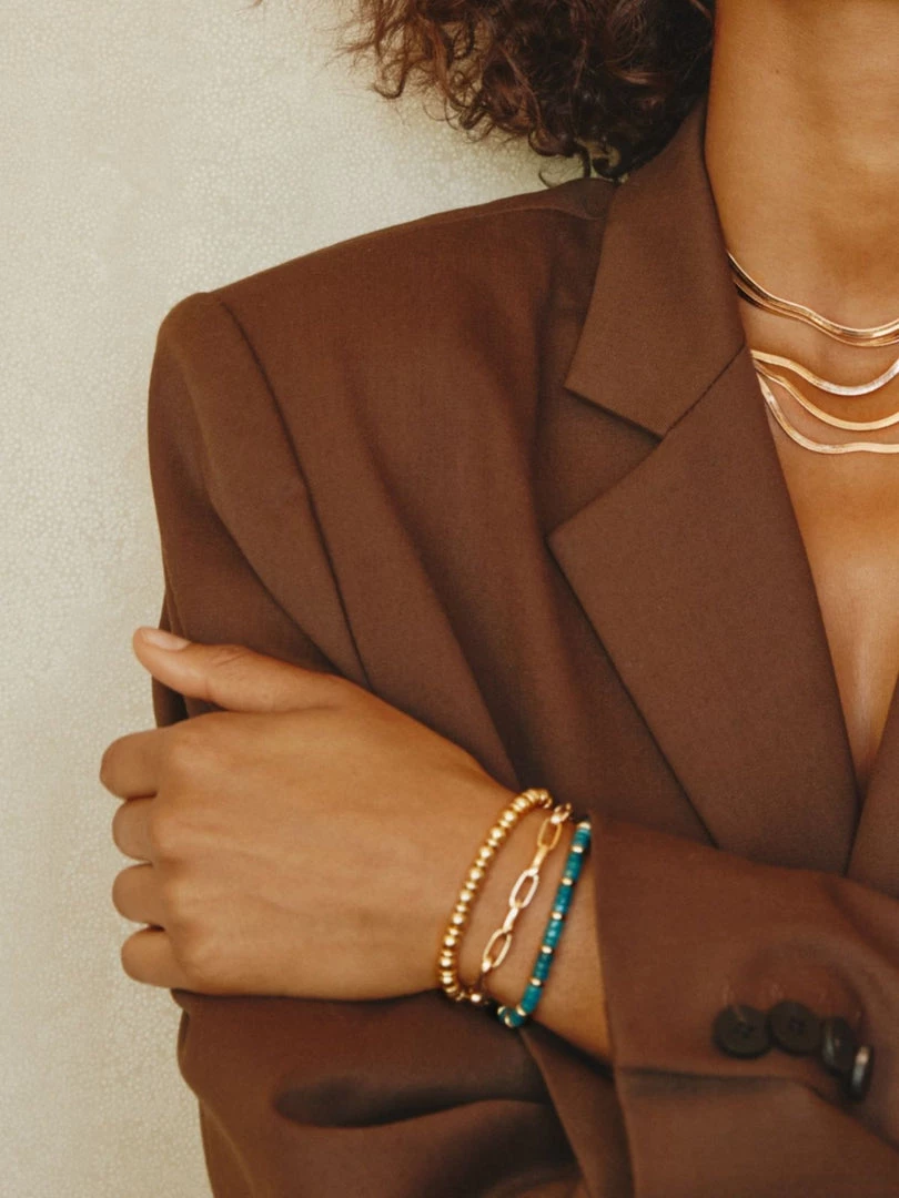 Alex Leigh Oval Link Bracelet 4 Alex Leigh Oval Link Bracelet