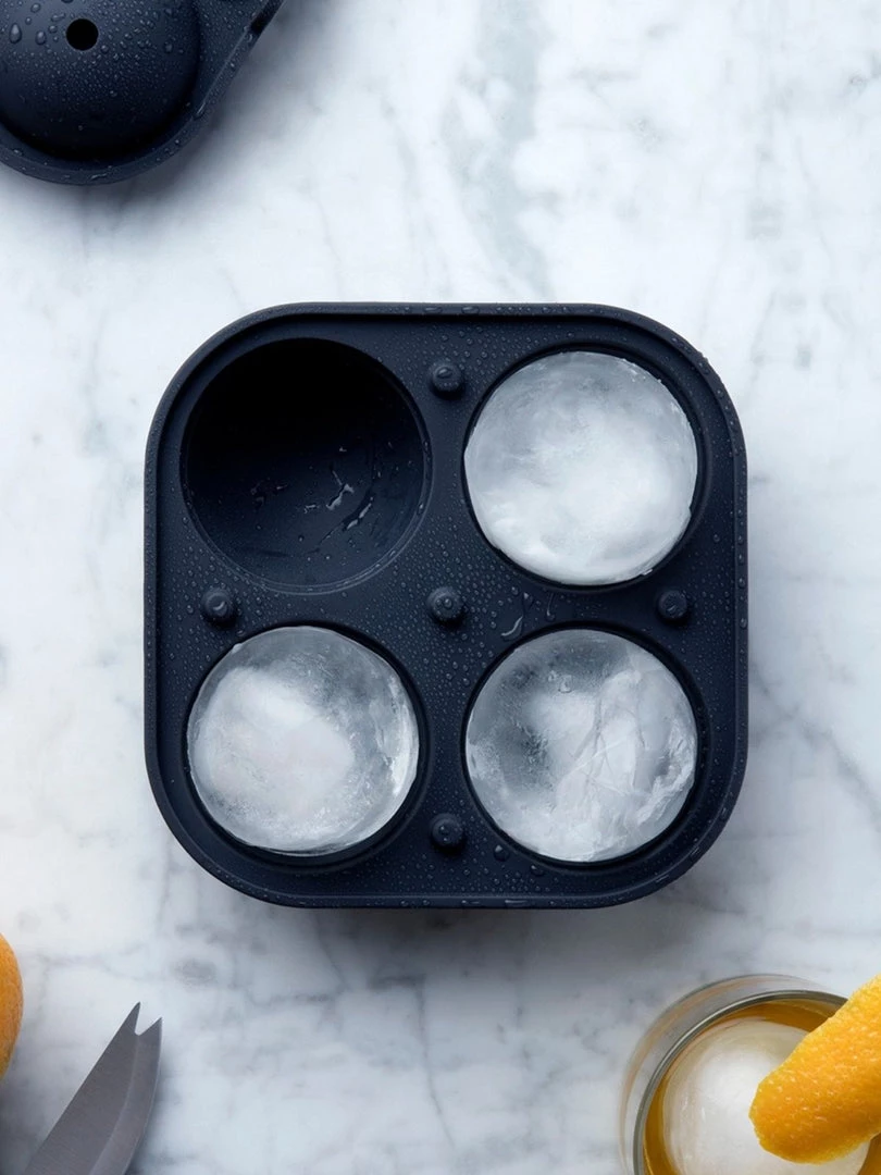 W&P Sphere Ice Tray - Charcoal Home & Gift 4 W&P Sphere Ice Tray - Charcoal Home & Gift