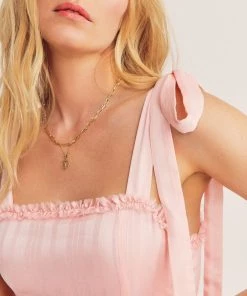 LoveShackFancy Burrows Maxi Dress