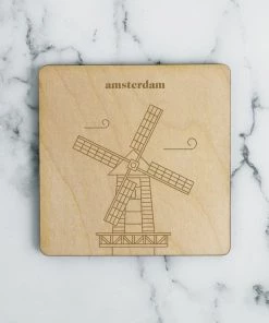 Neighborwoods Accessories Amsterdam, De Gooyer Windmill Coaster