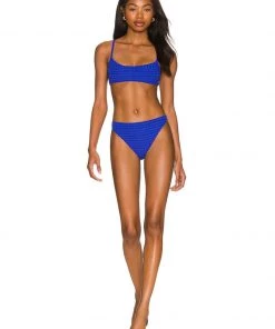 Solid & Striped The Elsa Bikini Top - Cobalt Clothing