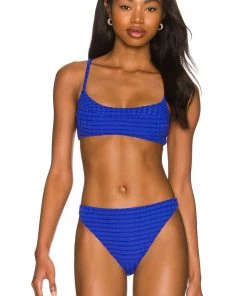 Solid & Striped The Elsa Bikini Bottom - Cobalt Clothing