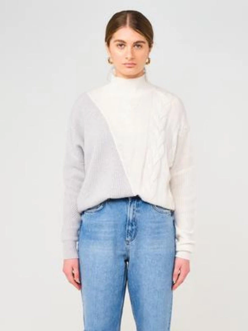 Brodie Cashmere Sophia Cable Cashmere Sweater Clothing 3 Brodie Cashmere Sophia Cable Cashmere Sweater Clothing