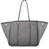 Annabel Ingall Neoprene Tote - Dark Heather With Charcoal Straps Accessories