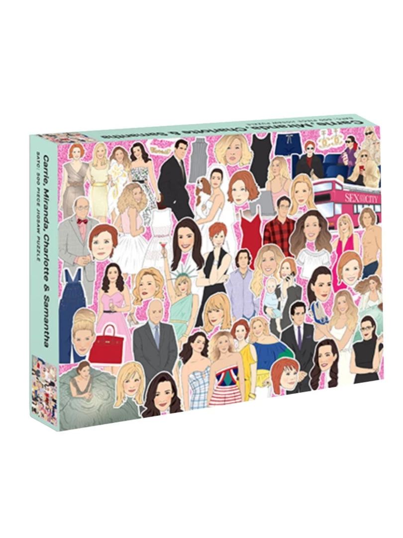 Penguin Random House Home & Gift Sex And The City 500 Piece Puzzle 3 Penguin Random House Home & Gift Sex And The City 500 Piece Puzzle