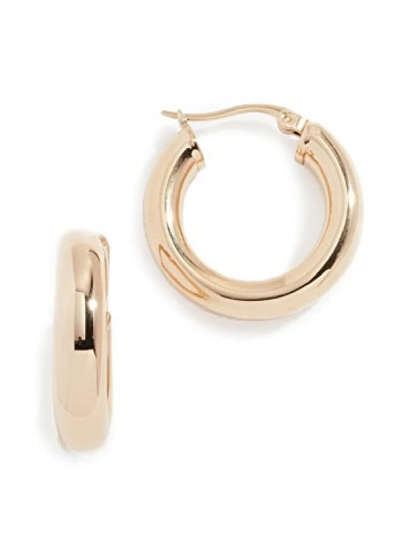 Shashi Dominique Gold Hoop 5 Shashi Dominique Gold Hoop