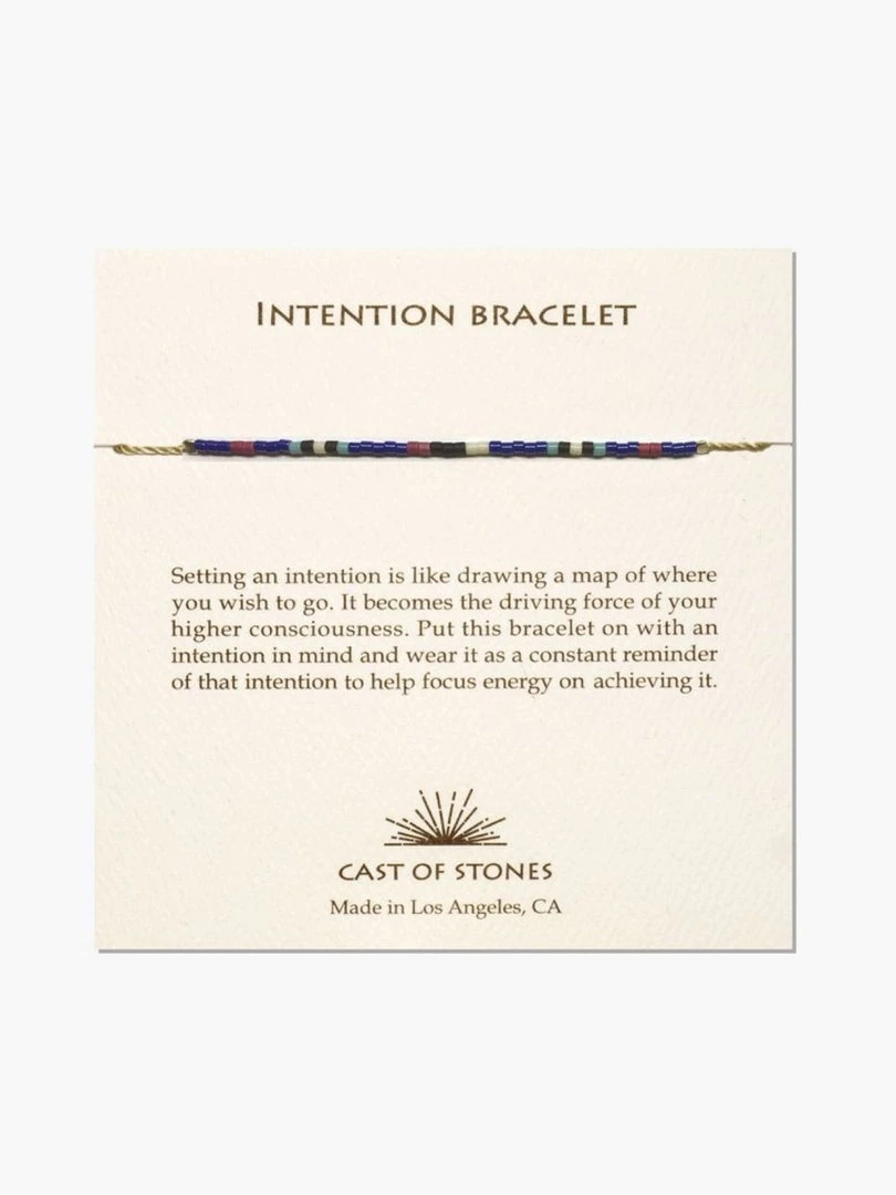 Cast Of Stones Accessories Intention Bracelet - Bright Tribal 3 Cast Of Stones Accessories Intention Bracelet - Bright Tribal
