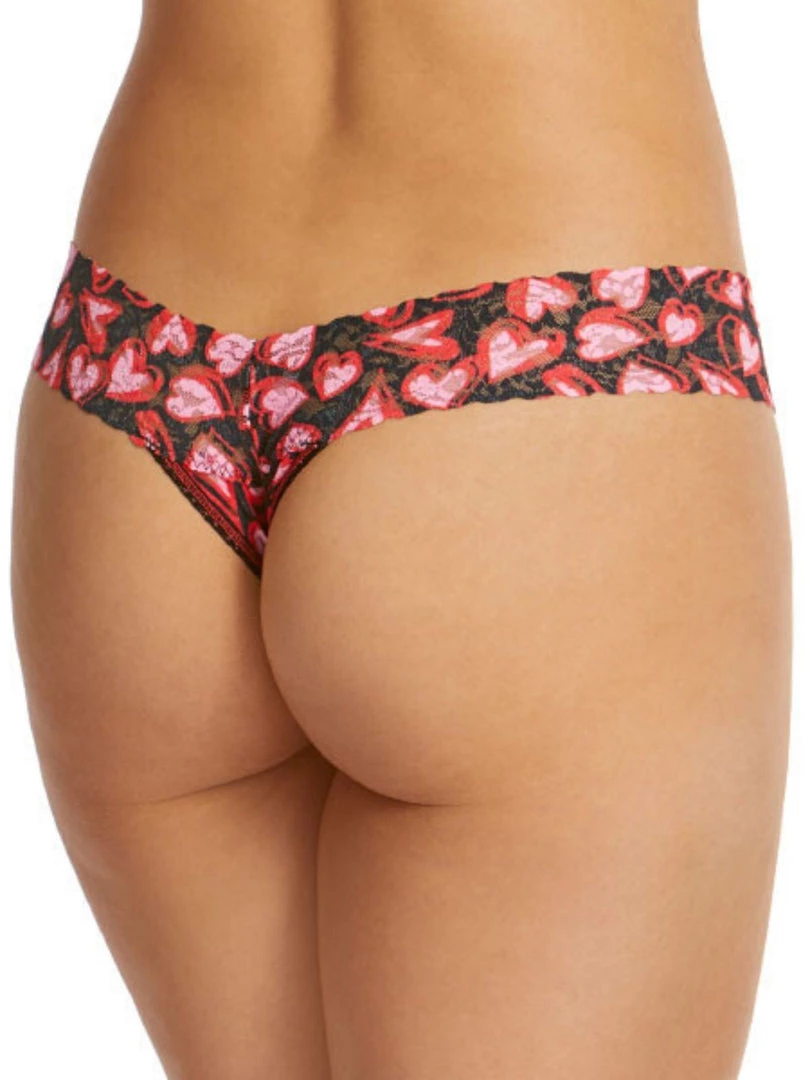 Hanky Panky Low Rise Thong - Love Potion 5 Hanky Panky Low Rise Thong - Love Potion