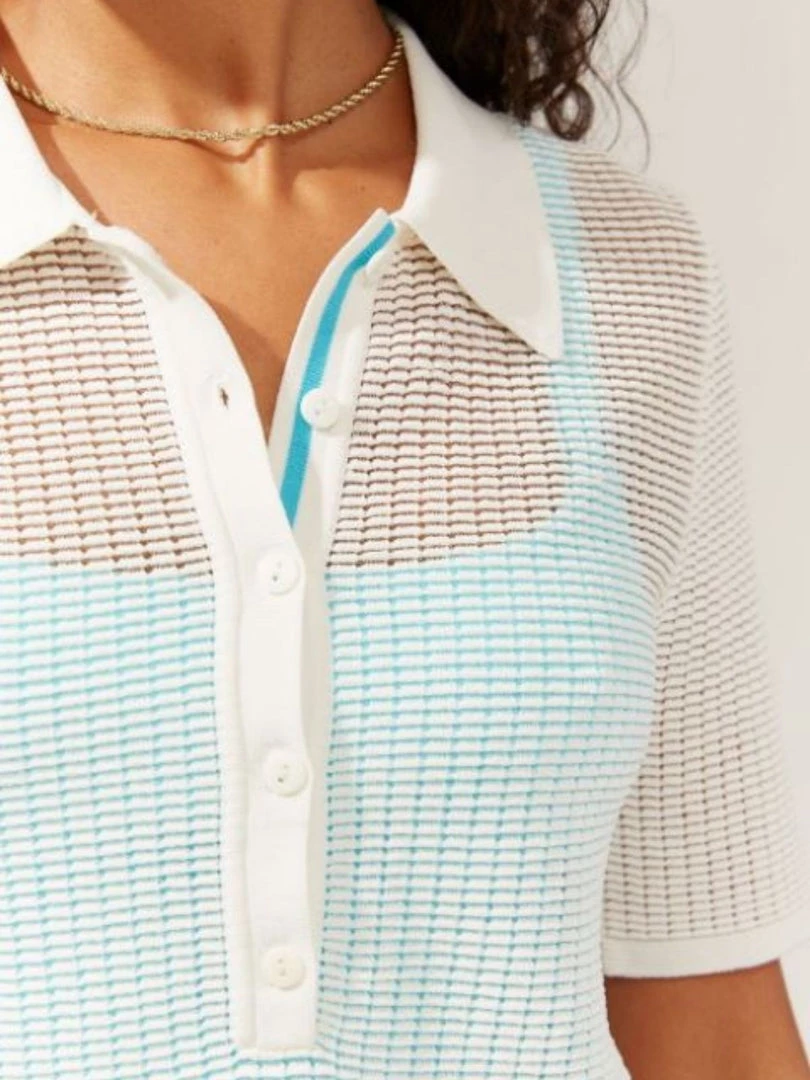 Solid & Striped Clothing The Leigh Polo Shirt 5 Solid & Striped Clothing The Leigh Polo Shirt