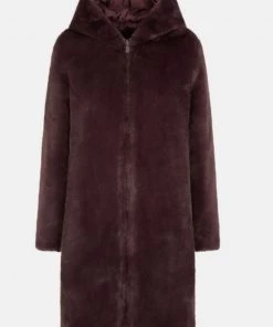 Save The Duck Violet Reversible Long Hooded Jacket