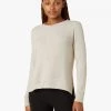 Beyond Yoga Side Slit LS Pullover - Oat