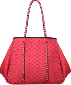 Annabel Ingall Neoprene Tote - Strawberry