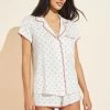 Eberjey Frida Printed Modal Short PJ Set Clothing 2 Eberjey Frida Printed Modal Short PJ Set Clothing