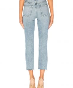 Agolde Riley High Rise Straight Crop - Zephyr Clothing