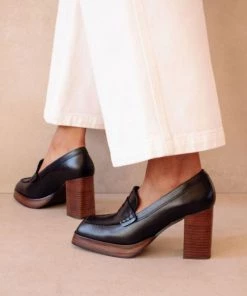 Alohas Busy Black Loafer 10 Alohas Busy Black Loafer