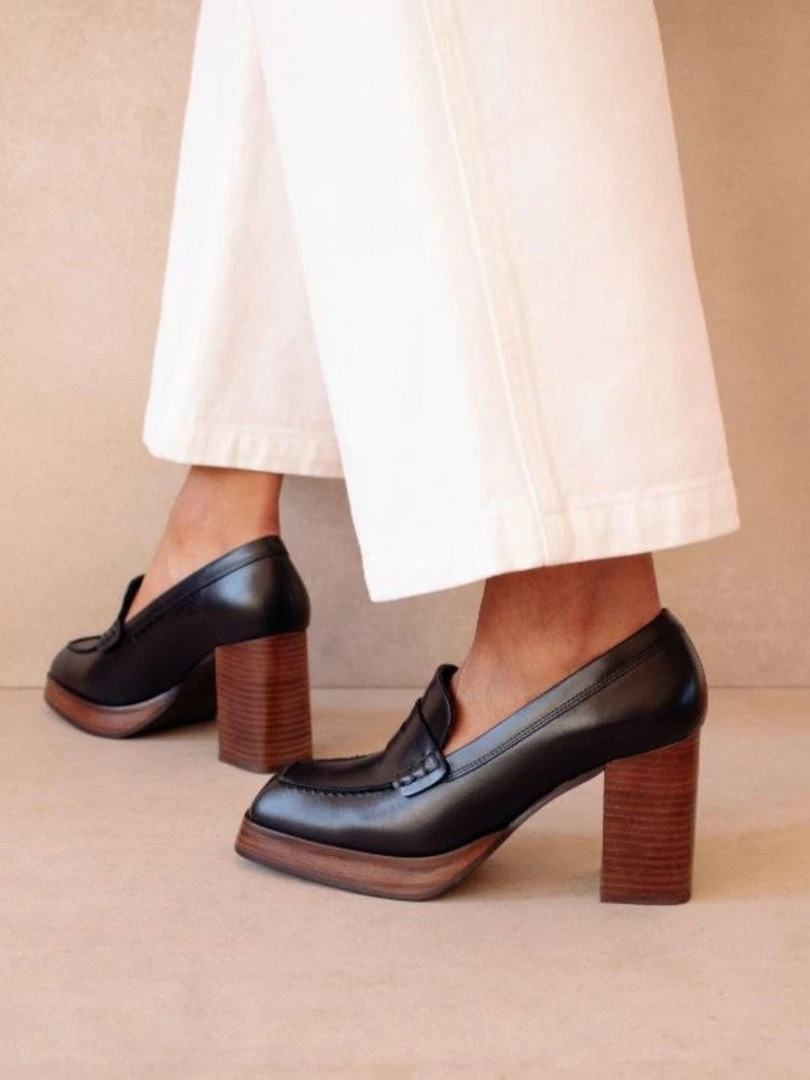 Alohas Busy Black Loafer 6 Alohas Busy Black Loafer