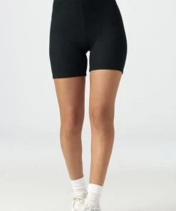 Joah Brown Clothing Mid-Length Short - Black