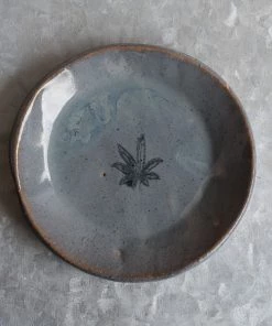Mud & Maker Mini Plate - Weed Leaf