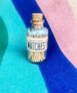 Made Market Co Mini Matches - Powder Blue 5 Made Market Co Mini Matches - Powder Blue