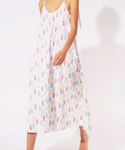 Solid & Striped The Stella Dress - Multicolor Fish