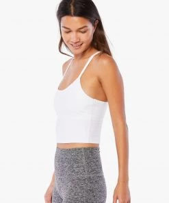 Beyond Yoga Spacedye Slim Racerback Cropped Tank - White Clothing 9 Beyond Yoga Spacedye Slim Racerback Cropped Tank - White Clothing