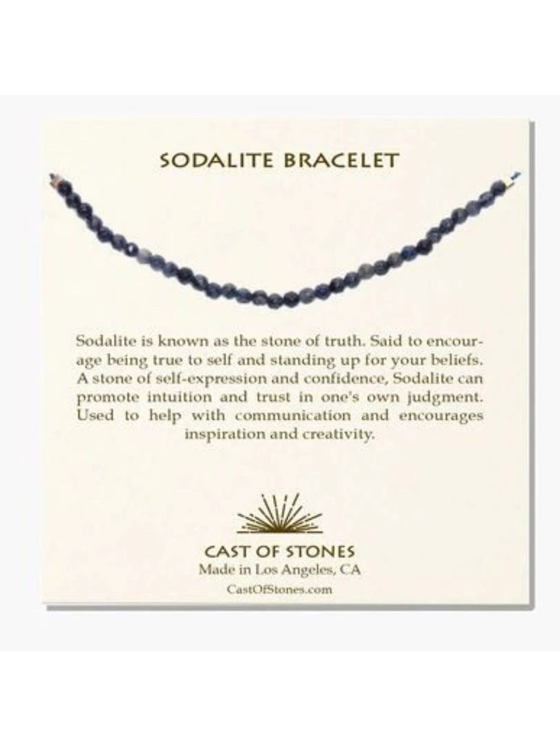 Cast Of Stones Sodalite Bracelet Accessories 3 Cast Of Stones Sodalite Bracelet Accessories